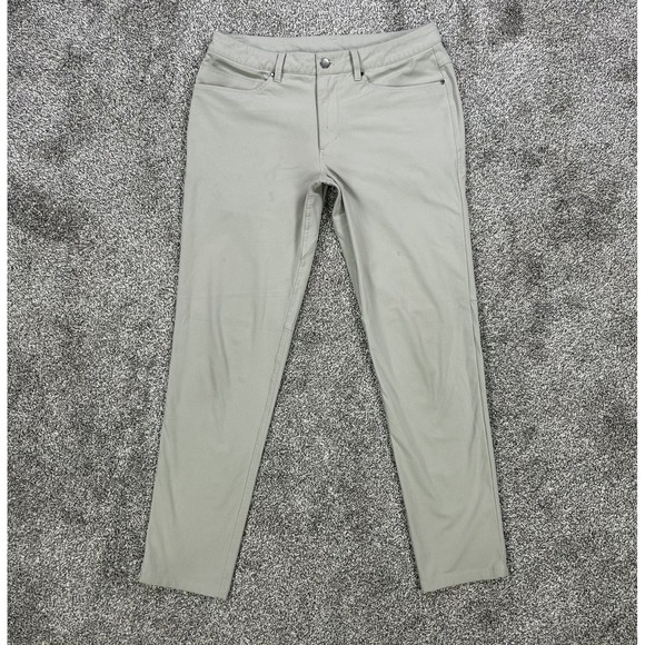 lululemon athletica Other - Lululemon ABC Skinny Slim Fit Pants Mens 31 Wacky Khaki‎ Stretch Golf LM5704S